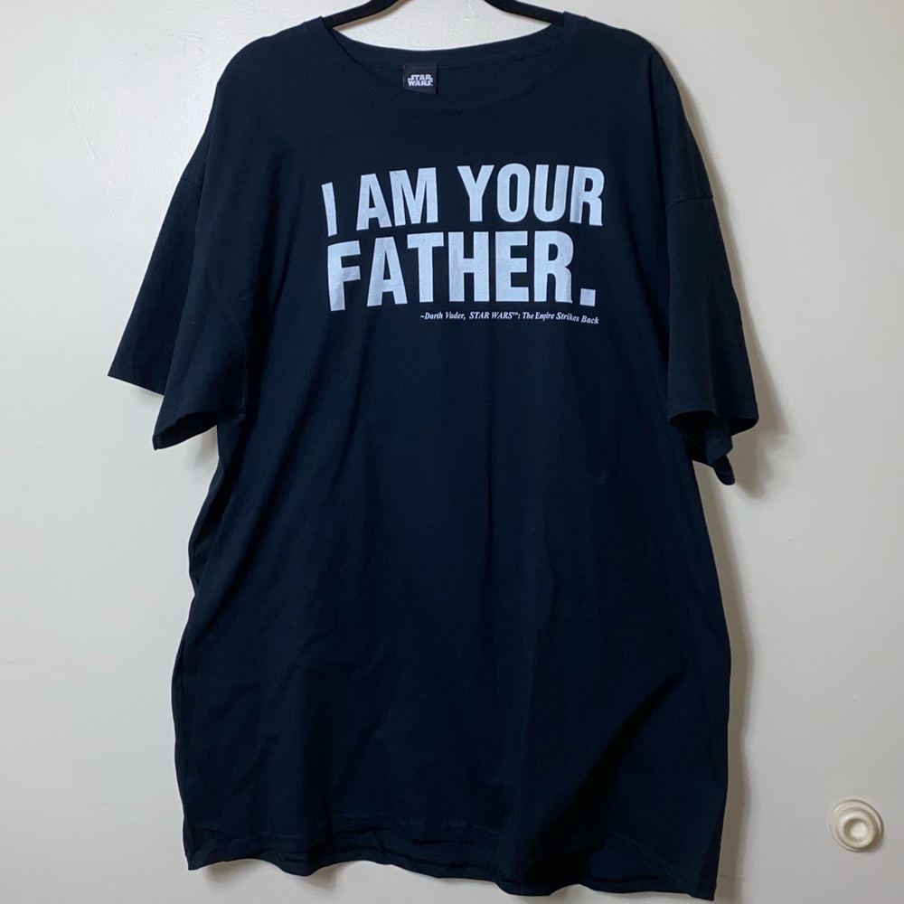 Men’s Star Wars “I Am Your Father” T-Shirt. XXL